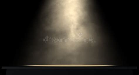 spotlighted or spotlit.
